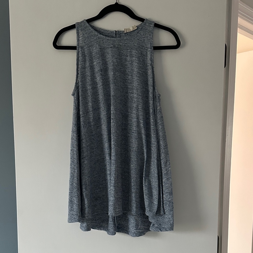Women's Sleeveless Blue Top